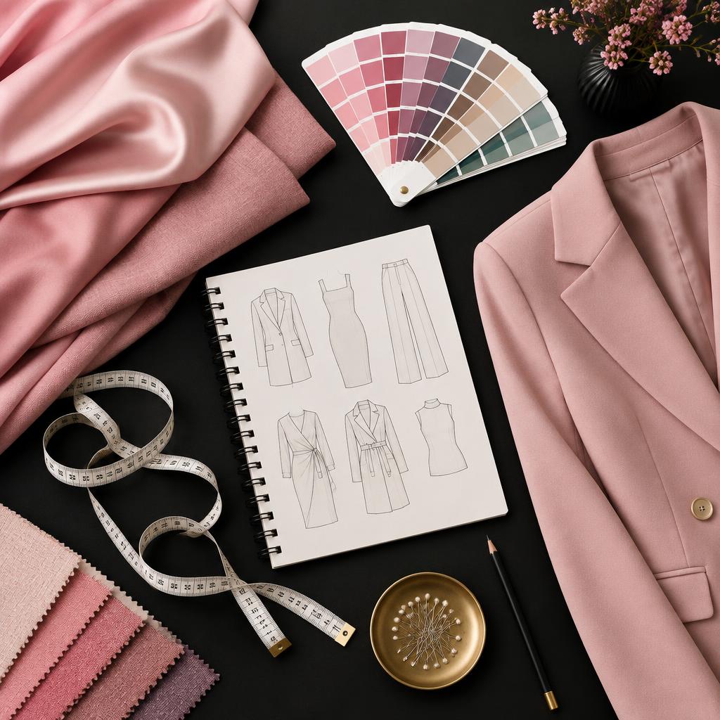 Personal styling tools, colour palettes and garment silhouettes